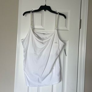 NWT Old Navy white maternity nursing camisole size XXL